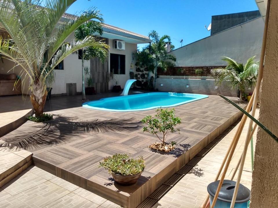 Edicula Com Um Quarto Banheiro E Piscina E Lazer Foz do Iguaçu Exterior foto